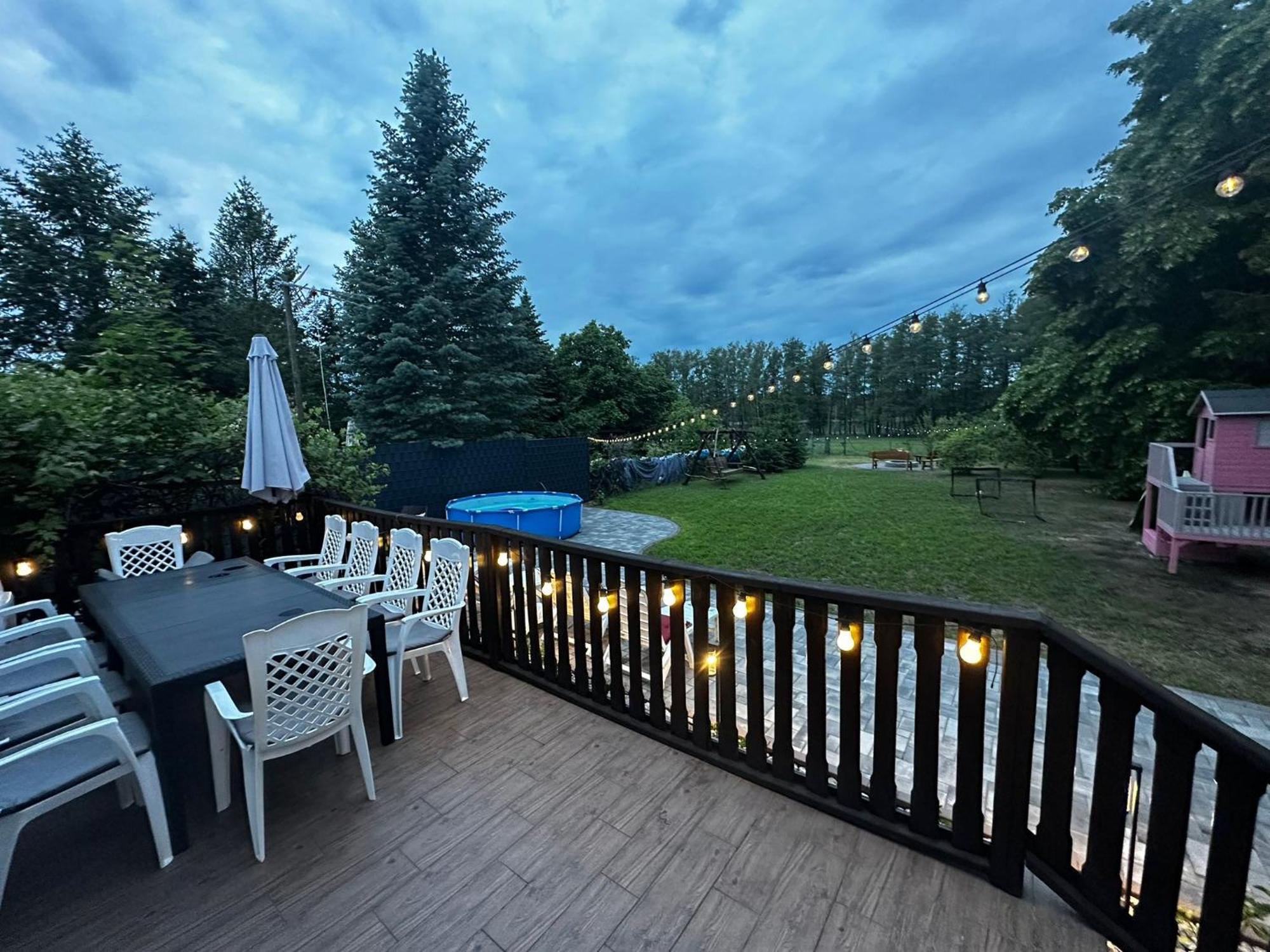 Kokolinko- Dom Caloroczny Na Mazurach Villa Swietajno  Exteriör bild