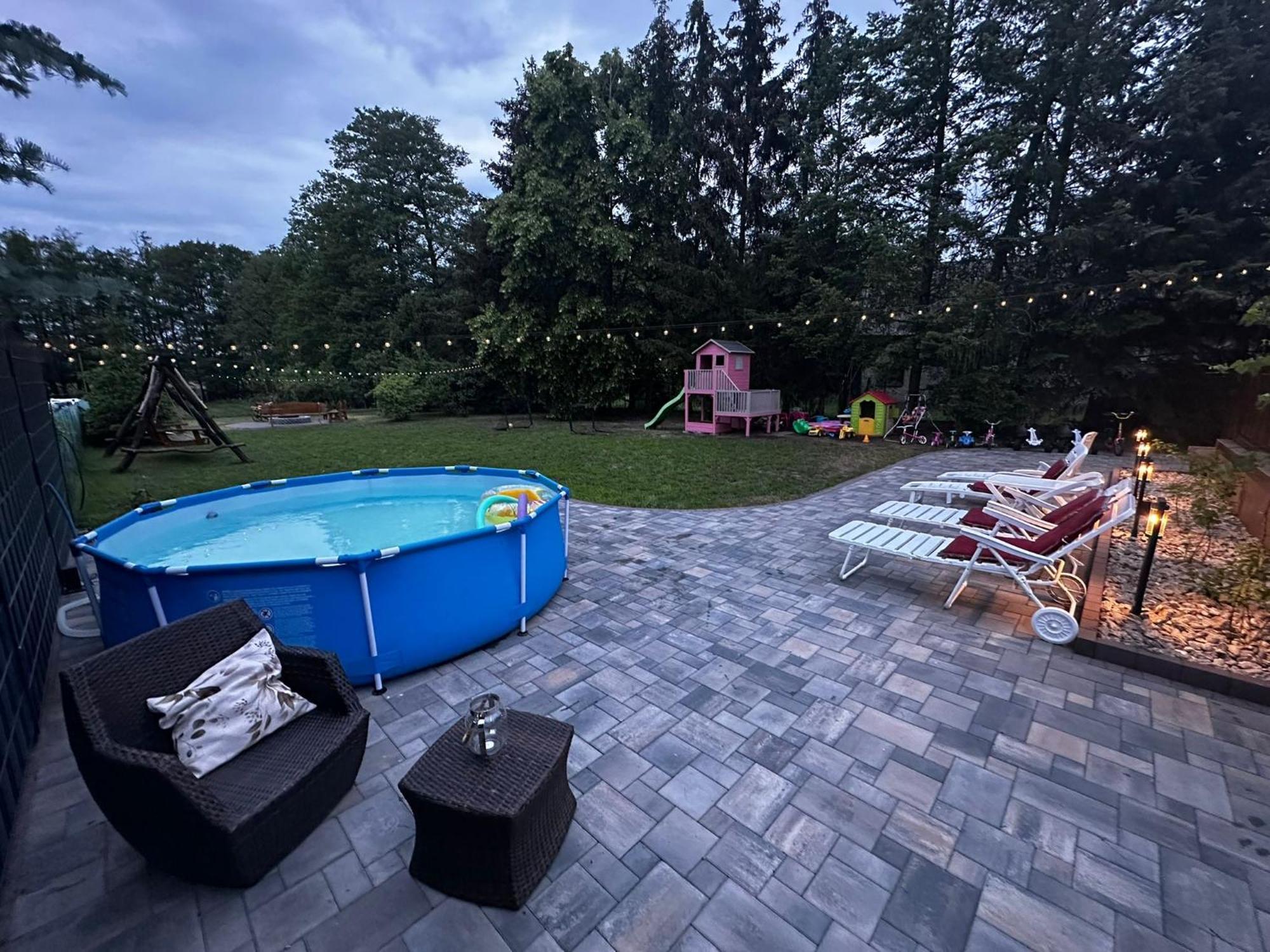 Kokolinko- Dom Caloroczny Na Mazurach Villa Swietajno  Exteriör bild